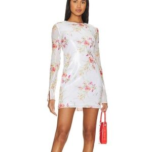 AMANDA UPRICHARD X REVOLVE Ayla Sequin Floral Mini Dress │Size Medium
